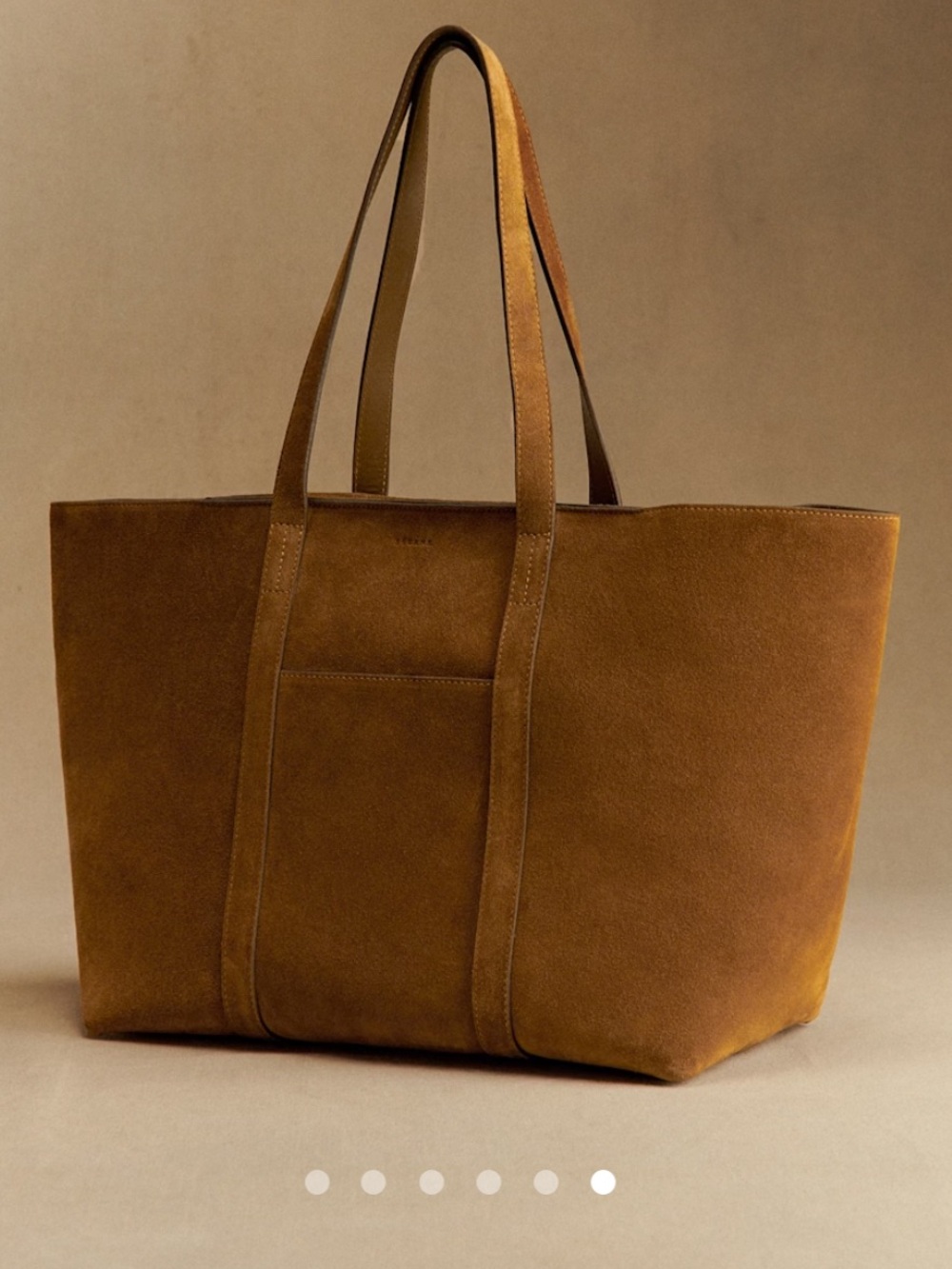 Sézane Gabin bag in taupe